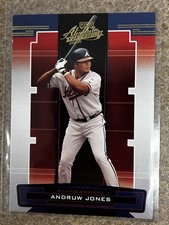 2005 Playoff Absolute Memorabilia Andruw Jones #1 Atlanta Braves