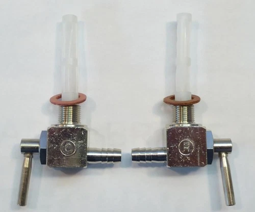 Moto Guzzi Petcock 750 850 Ambassador Eldorado PAIR as original 1210-5401 #4210