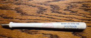 1971 World Series Baltimore Orioles Louisville Slugger bat pencil souvenir