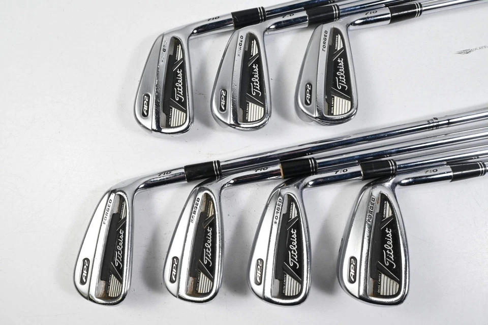 Titleist AP2 710 Irons / 4-PW / Stiff Flex Dynamic Gold S300 AMT Steel Shafts - Image 2 of 4