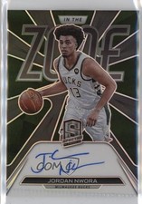 2021-22 Panini Spectra In the Zone Auto 68/99 Jordan Nwora #ITZ-JNW Auto 04tw