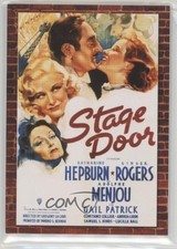 2009 Donruss Americana Combos Ginger Rogers Katharine Hepburn (Stage Door) b6s