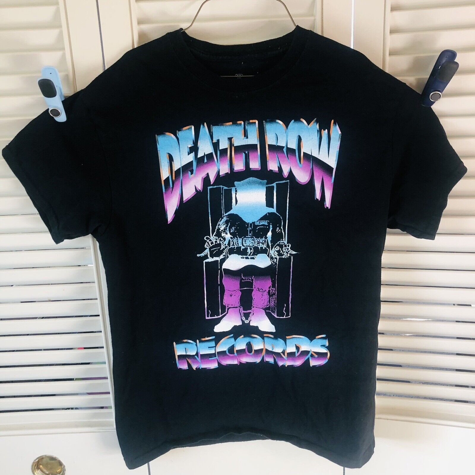 FILA T shirt uomo Death Row Records sedia logo taglia M