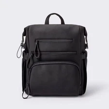 Boxy Diaper Backpack - Black - Cloud Island