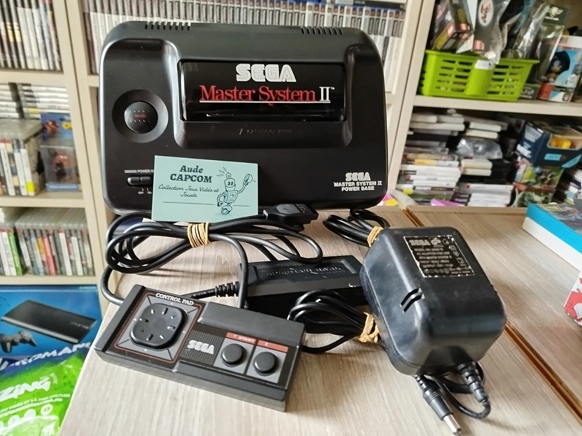 Lot Jeux Sega Master System Complet - Avec Wonder Boy - État Correct