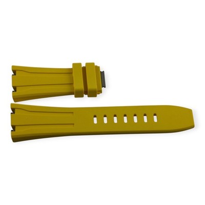 Audemars Piguet Yellow Rubber Strap for 43mm Royal Oak Offshore Quick Release