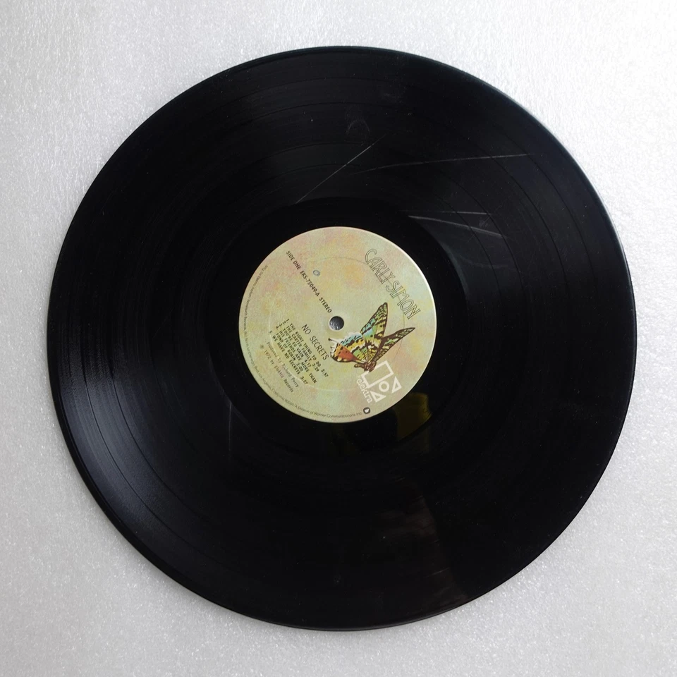 Carly Simon No Secrets LP Vinyl Album Record Rock Pop - Image 4 of 4