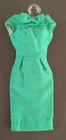 New ListingVintage 1962-63 Mattel Barbie Silk Sheath Pak Green Dress