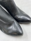 Miu Miu Black Leather Zip Ankle Bootie W 5.5 — photo 5