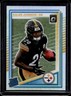 2025 Panini Donruss Optic Kaleb Johnson Rated Rookie Holo Prizm #232 Steelers