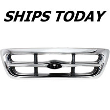 New Chrome Front Grille For 1998-2000 Ford Ranger