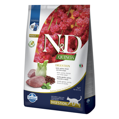 N&D CAT Quinoa Digestion 5kg Trockenfutter für Katzen Verdauung mit Lamm Quinoa