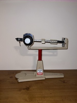 Vintage Ohaus Dial-O-Gram Model 310 Beam Balance Scale 310g Capacity NO TRAY