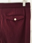 JUICY COUTURE PONTE PANT Stretch Skinny Trouser PORT WINE Dark Red Burgundy 6 — photo 2