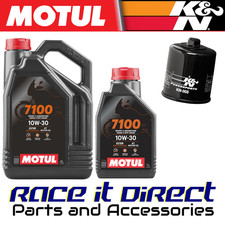 Oil and Filter for Kawasaki Z900 RS Café 2018-2020 MOTUL 7100 & K&N
