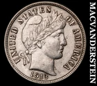 1913 Barber Dime- Silver- Almost Uncirculated Luster No Reserve #J6268