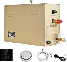 9KW Self-draining Steam Generator 220V 95-131  0.5-12 H Time with Controller