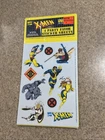 Vintage 1994 X-MEN Marvel Comics Party Masters Party Favor Sticker Sheets Sealed