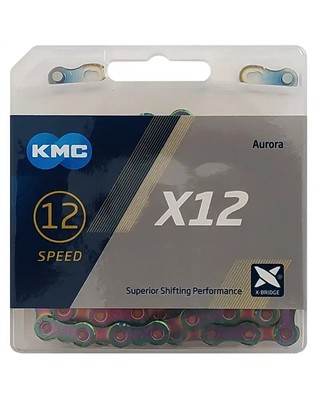 Catena KMC X12 126 collegamenti 12S ?? Argento
