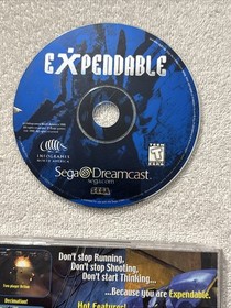 Expendable (Sega Dreamcast, 1999) No Manual Tested Working