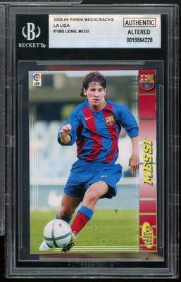 2004-05 Panini Megacracks MGK La Liga - Nueva Ficha Lionel