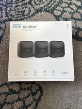 Blink Outdoor 3rd Generation Security Camera 3 Camera Kit with Blink Mini