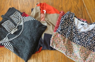 Lot of 3 Tops Womens 3XL Different Styles Multicolor