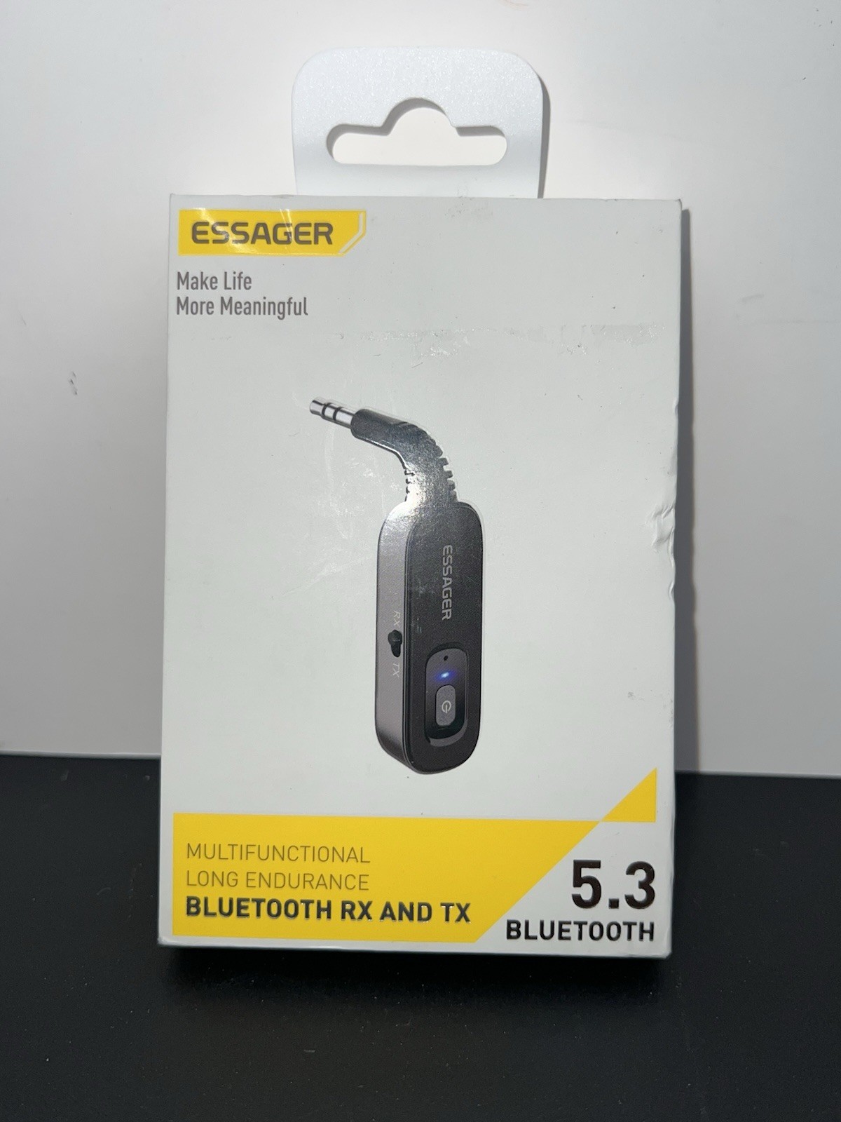 Essager Bluetooth 5.1 Audio Receiver Transmitter with 3.5mm Aux and Mic