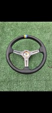 Trust Greddy Sports Steering Wheel With Nrg Quick Realase Adapter 340mm Used