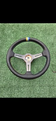 TRUST GReddy Sports Steering Wheel  With NRG Quick Realase Adapter 340mm Used