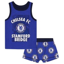Boys Chelsea FC Vest and trunk set Age 8-9 Years