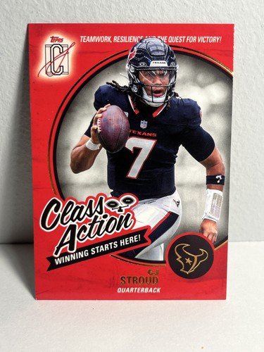 2025 Topps Signature CJ Stroud Red (RAW)