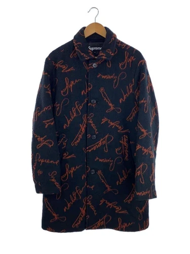 Cappotto Supreme Other Chester M lana nero modello totale tasca destra rotto