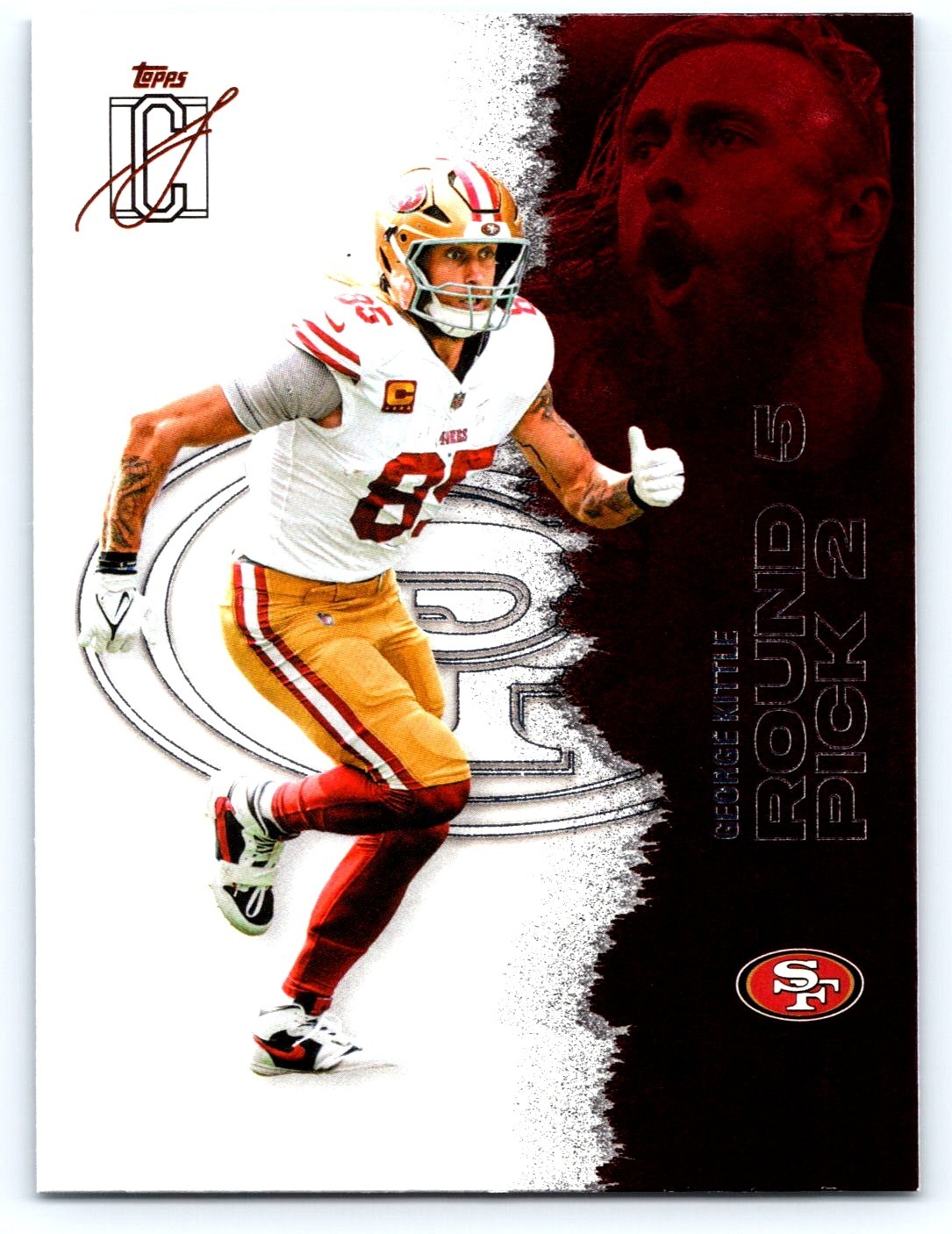 2025 Topps Signature Class George Kittle #53 Base Card