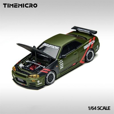 Time Micro 1:64 Skyline R34 Diecast Model Car | eBay