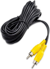RCA Video Cable,Digital Audio Coaxial Cable with Male to Male Single Plug,A/V Ex