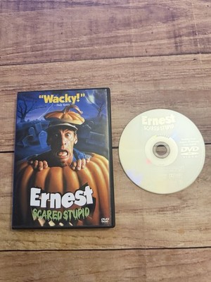 ERNEST SCARED STUPID DVD, 2002 Jim Varney 1991 Halloween Tested Cult Classic