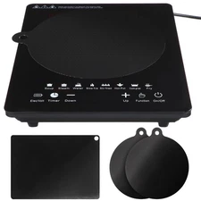  4 Pcs Induction Hob Protector Mat Silicone Cooktop Covers Heat Resistant