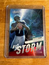 Malik Willis 2022 Panini Absolute By Storm #’d 074 / 100 Rookie Card RC BST-3