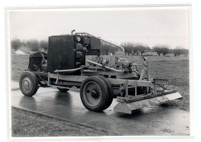 Coachbuilder's photograph of Road Research Laboratory road vehicle (C97571)