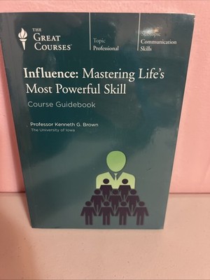 Great Courses Influence: Mastering Life's Most Powerful Skill DVDs Guidebook NEW