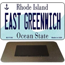 East Greenwich Rhode Island State License Plate Novelty Magnet M-11190 3.5" x 2"