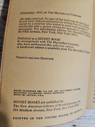 Casino Royale Ian Fleming Mass Market Paperback James Bond Thriller Signet - Picture 8 of 10