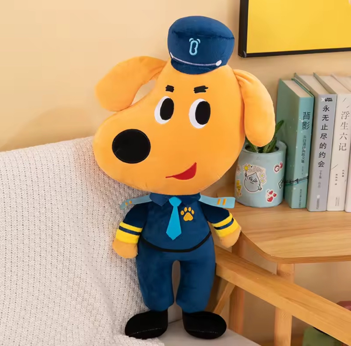 Sheriff Labrador Plüschtier 30cm – Hund Polizei Stofftier Kuscheltier Geschenk