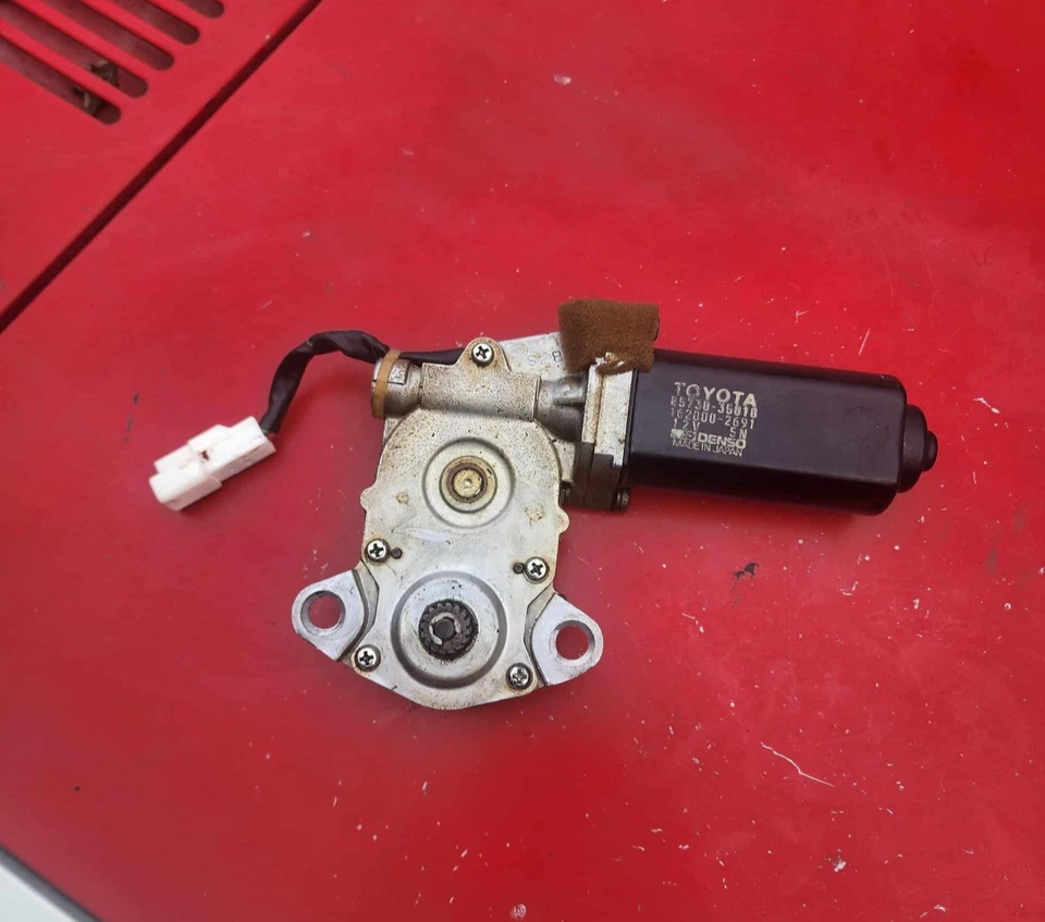 TOYOTA 4RUNNER CRESSIDA TERCEL CAMRY COROLLA TECHO CORREDIZO CORONA TECHO CORREDIZO MOTOR OEM Foto 2 de 4