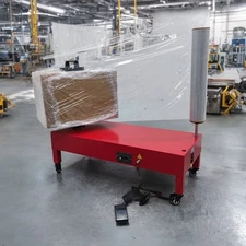 15.7" Electric Wrap-around Film Baler 220LBS Load Stretch Film Wrapping Machine