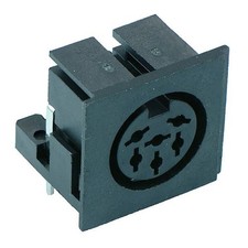 6-Way PCB DIN Socket Audio Connector