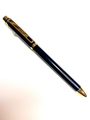 Vintage ZEBRA Sharbo Multi-function Pen/Mechanical Pencil 18k Marble Black