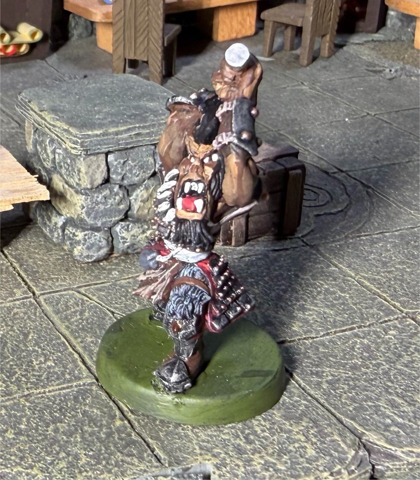Raging Bugbear Painted D&D D20 Pathfinder Metal Figure, Role-play ...