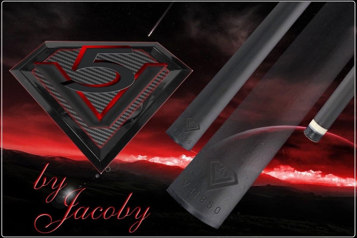 JACOBY V5 5.0 BLACK RADIAL 12.5 MM CARBON 29